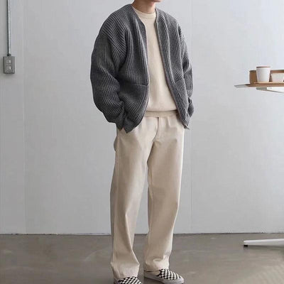 Didrik | Figursydd cardigan med elegans